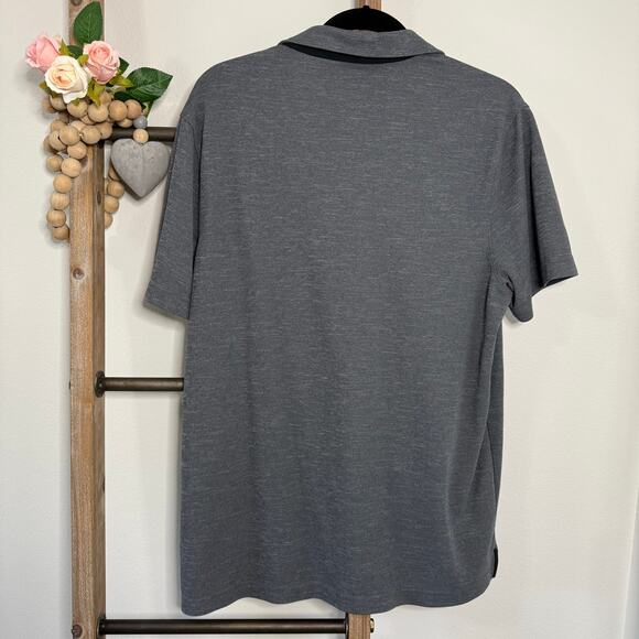 Champion 9 Mens Gray Short Sleeve Polo Size Large - Picture 5 of 8